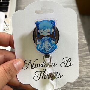 Blue Character Badge Reel